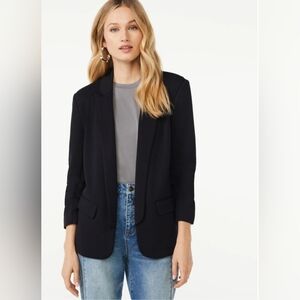 SCOOP NEW Black Blazer Size L (12-14)